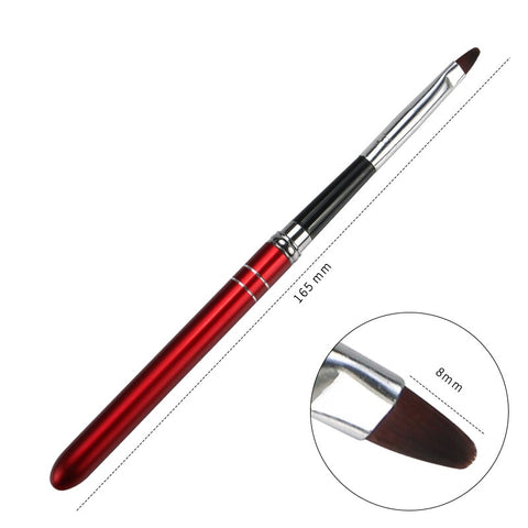 Round Gel Brush 05 ● GelliCo USA ● Nail Art Design ● Best Top Gel ● Best Matte Top Gel ● Cheapest Gel Polish ● High Quality Gel Polish ● Marble Nail Art Design ● Chrome Nail Art Design ● Make Nail at Home ● Best Nail Gel ● Best Nail Polish