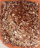 SPARK GLIZ GEL #13, Copper Red Gel glitter 0.5oz