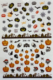 Multiple style Halloween 3D Nail Art Decals